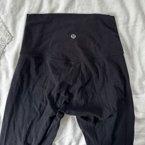 black align 25” leggings